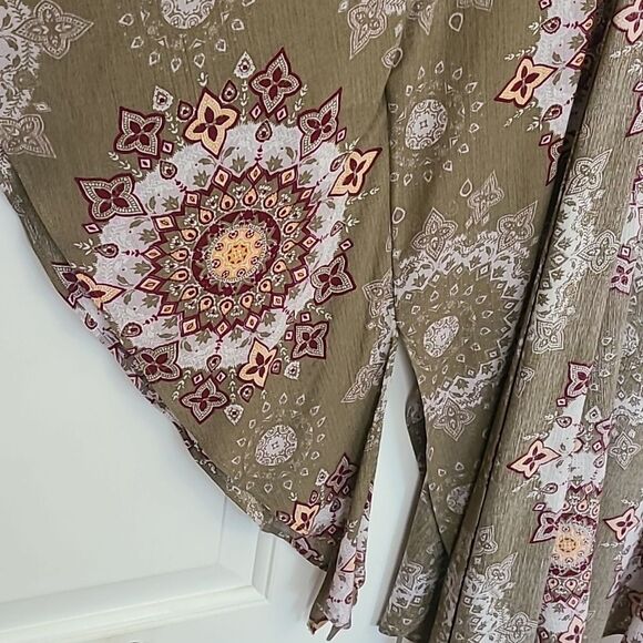 ALTAR'D STATE Ridley Kimono Oversized Boho With Tassels Size S/M - Picture 6 of 10